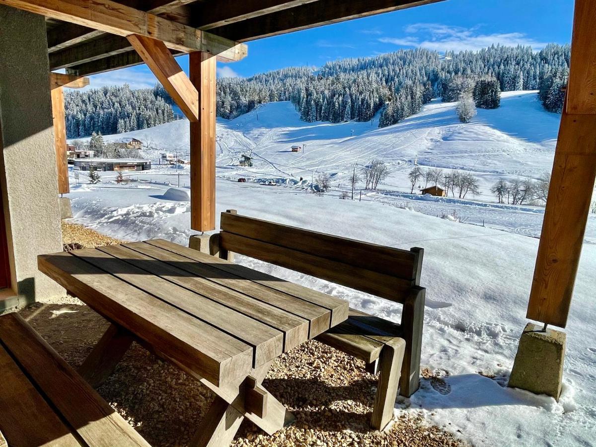 Gite Avec Terrasse Et Belle Vue - Chaletnelda Com Ламура Экстерьер фото