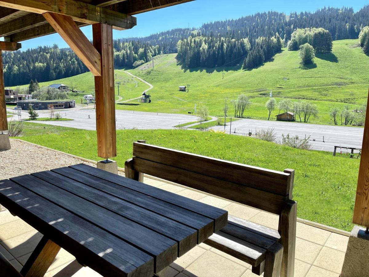Gite Avec Terrasse Et Belle Vue - Chaletnelda Com Ламура Экстерьер фото