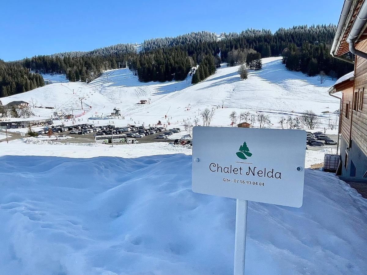 Gite Avec Terrasse Et Belle Vue - Chaletnelda Com Ламура Экстерьер фото